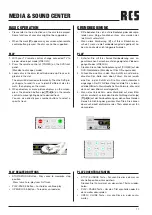 Preview for 17 page of RCS MSC-1000 Operating Instructions Manual