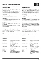 Preview for 27 page of RCS MSC-1000 Operating Instructions Manual