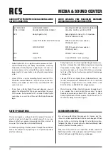 Preview for 30 page of RCS MSC-1000 Operating Instructions Manual