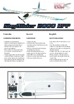 RCS SkyGlider 2000 EPP Quick Start Manual preview