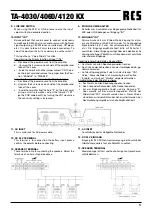 Предварительный просмотр 5 страницы RCS TA-4030 KX Manual