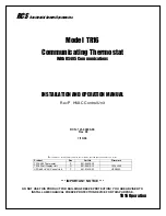 RCS TR16 Installation And Operation Manual preview