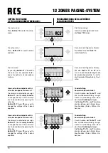 Preview for 10 page of RCS Vares PSC-012A Operating Instructions Manual