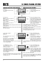 Preview for 14 page of RCS Vares PSC-012A Operating Instructions Manual