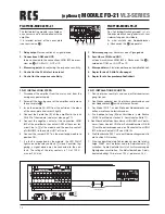 Предварительный просмотр 12 страницы RCS VLZ-6360 A Operating Instructions Manual