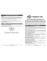 RCV 90-SP Owner'S Manual preview