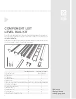 Предварительный просмотр 2 страницы RDI PORCH RAIL Installation Instructions Manual