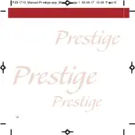 Preview for 14 page of RDI Prestige K10 Instructions For Use Manual