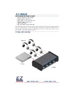 Preview for 2 page of RDL EZ-HDA4B Installation And Operation Manual