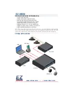 Preview for 2 page of RDL EZ-HSX4 Installation And Operation Manual