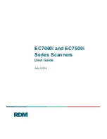 Preview for 1 page of RDM EC7000i User Manual