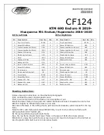 Preview for 1 page of RDMOTO CF124 Quick Start Manual