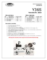 Предварительный просмотр 1 страницы RDMOTO Y36S Instructions For Assembly