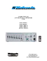 Предварительный просмотр 1 страницы Rduch AMWL-7DSP1A Instruction