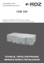 RDZ 7045510 Technical Installation Manual preview