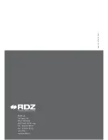 Preview for 32 page of RDZ DA 1000 Installation, Use And Maintenance Manual