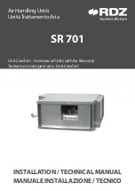 Preview for 1 page of RDZ SR 701 Installation & Technical Manual