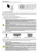 Preview for 12 page of RDZ UM 06 Installation & Technical Manual