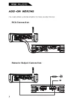 Предварительный просмотр 8 страницы RE Audio BT900.4M Owner'S Manual