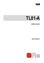 Предварительный просмотр 1 страницы Re TL01-A User Manual