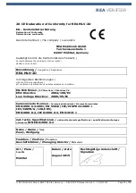 Preview for 95 page of REA MLV-2D Operating Manual