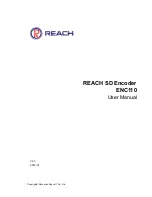 Preview for 1 page of Reach ENC110 User Manual