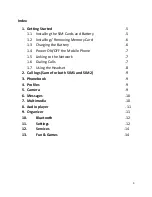 Preview for 5 page of Reach Rio RZ303 User Manual