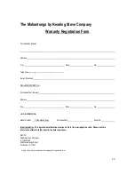 Preview for 21 page of Reading Stove Company MAHANTONGO CS-45 Owner'S Manual