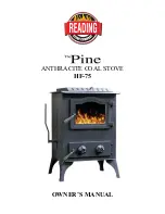 Preview for 1 page of Reading Stove Company Pine HF-75 Owner'S Manual