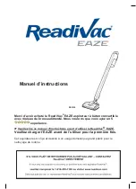 Предварительный просмотр 23 страницы ReadiVac EAZE Instruction Manual