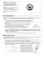 Preview for 4 page of ReadiVac Storm RH2000 Instruction Manual