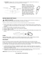 Preview for 11 page of ReadiVac Storm RH2000 Instruction Manual