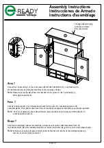 Preview for 21 page of READY furniture ODK36-D Assembly Instructions Manual