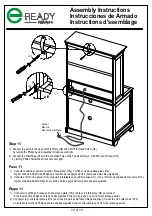 Preview for 24 page of READY furniture ODK36-D Assembly Instructions Manual