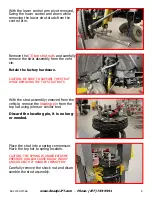 Предварительный просмотр 9 страницы ReadyLift 69-21300 Manual