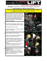 Предварительный просмотр 4 страницы ReadyLift 69-2511 Installation Instructions Manual