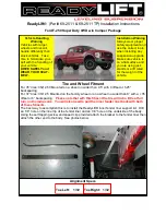 Предварительный просмотр 6 страницы ReadyLift 69-2511 Installation Instructions Manual