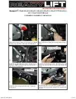 Предварительный просмотр 8 страницы ReadyLift 69-2511 Installation Instructions Manual