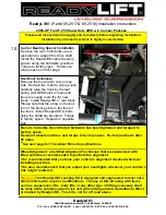 Preview for 5 page of ReadyLift 69-2517 Installation Instructions Manual