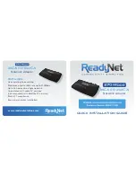 ReadyNet MCA110 MoCA Quick Installation Manual предпросмотр