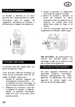 Предварительный просмотр 26 страницы Reaim 2 in 1 Machine Instruction Manual