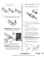 Предварительный просмотр 15 страницы Real Carriage Door & Sliding Hardware Edison Sliding Opener Installation Manual