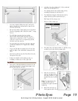 Предварительный просмотр 19 страницы Real Carriage Door & Sliding Hardware Edison Sliding Opener Installation Manual