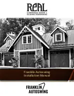 Real Carriage Door & Sliding Hardware Franklin Autoswing Installation Manual preview