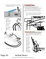 Preview for 36 page of Real Carriage Door & Sliding Hardware Franklin Autoswing Installation Manual