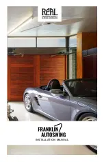 Real Carriage Door & Sliding Hardware Frankling Autoswing Installation Manual preview