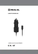 Real-El CA-17 User Manual предпросмотр