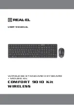 Real-El COMFORT 9010 Kit WIRELESS User Manual preview