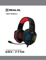 Real-El GDX-7750 User Manual предпросмотр