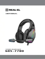 Real-El GDX-7780 User Manual предпросмотр